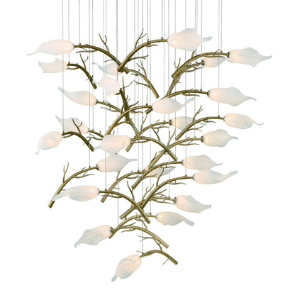Eurofase Lighting Matera 25 Light 36" Wide LED Abstract Chandelier