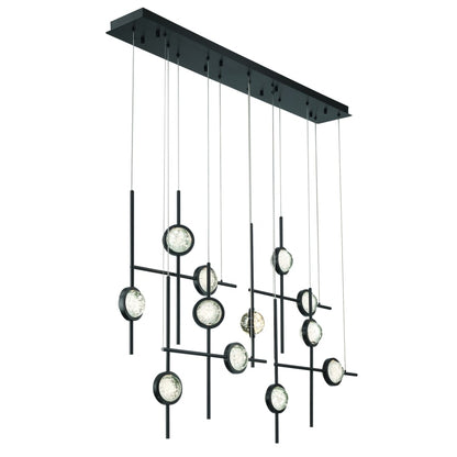 Eurofase Lighting Barletta 55" Wide LED Abstract Chandelier
