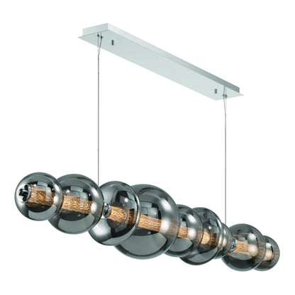 Eurofase Lighting Atomo 74" Wide LED Linear Chandelier