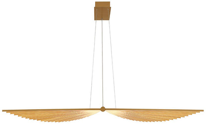 fase Seraph 1 Light Chandelier in Gold