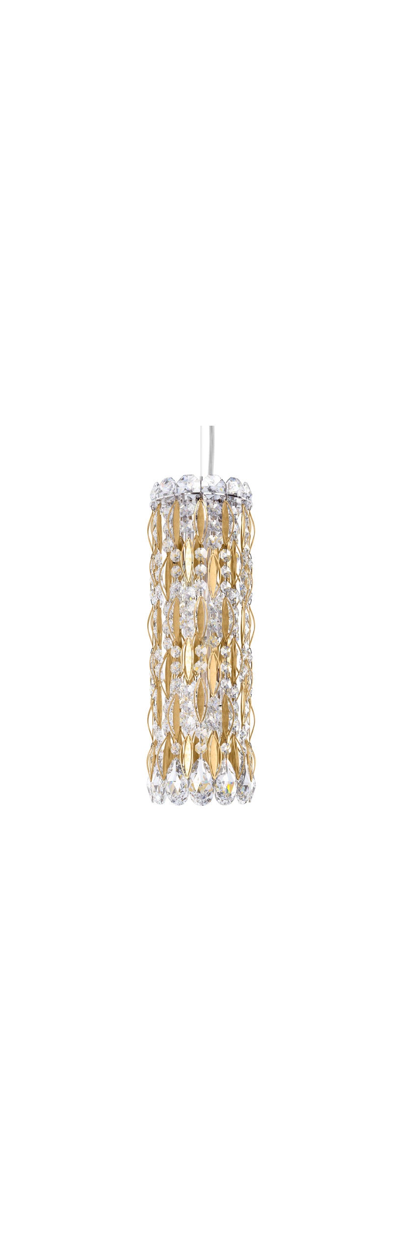 Schonbek Rs8341N-22S 3 Light Crystal Pendant, Heirloom GoldBy Schonbek