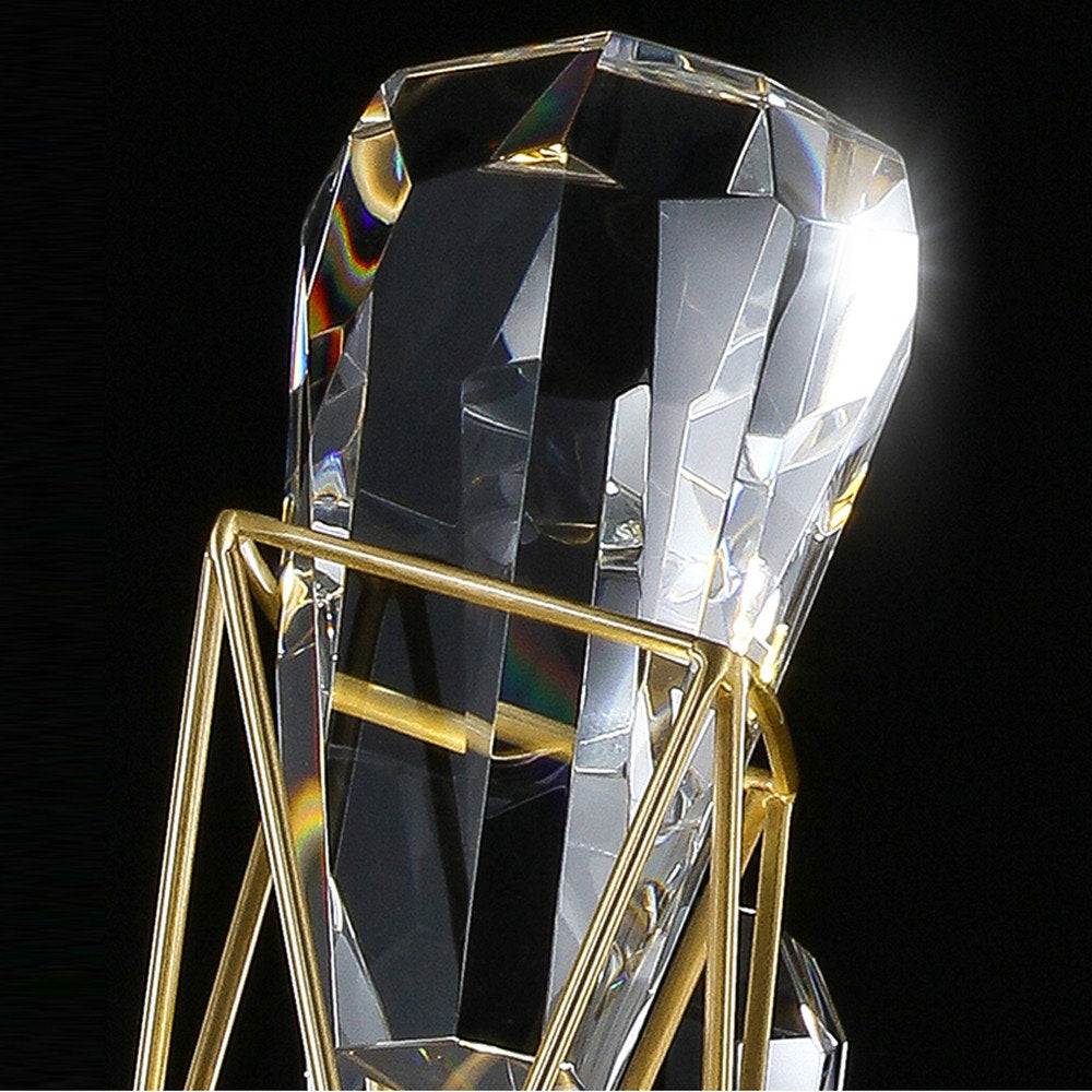 8-Light Modern Crystal ChandelierBy Morsale.com