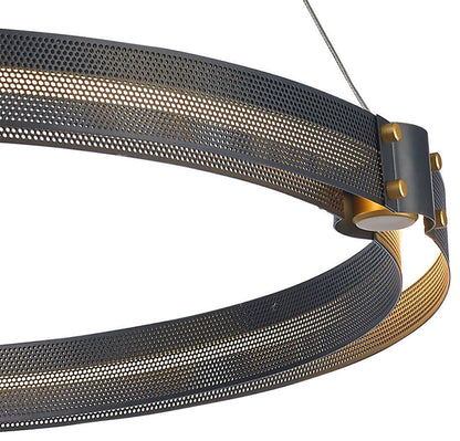 1 Light Contemporary Large ChandeliersBy Eurofase Lighting
