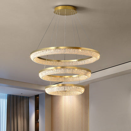 Vici Collection 3-Tier Crystal ChandelierBy MORSALE