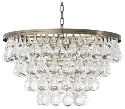 Brass Glass Drop Chandelier | Eichholtz BolzanoBy OROA - Furniture