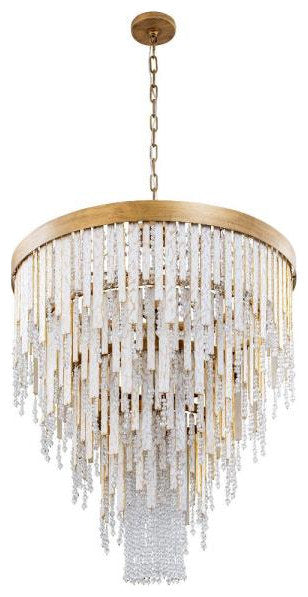Lafayette 13-Light Chandelier in Coastal Style 39.25"Hx30"WBy Varaluz