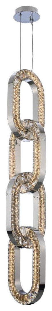 Contemporary Catena Chain Link LightBy KALCO LIGHTING