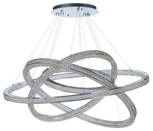 Maxim Lighting 39779BCPC Eternity - 60" 119.4W 14 LED 4-Tier PendantBy Maxim Lighting International