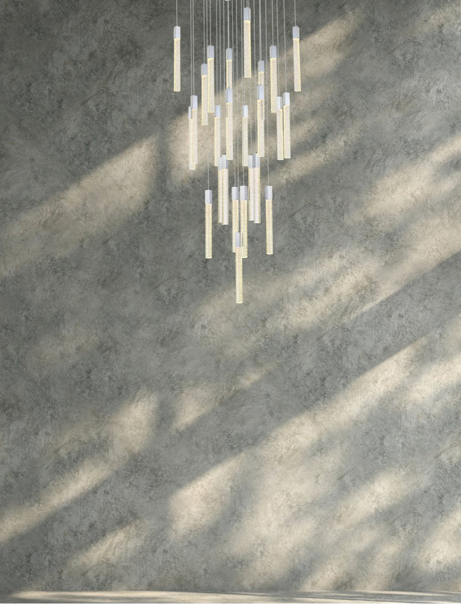 Elegant Lighting 2066G36C Weston 25 lights pendant in chromeBy Elegant Furniture & Lighting