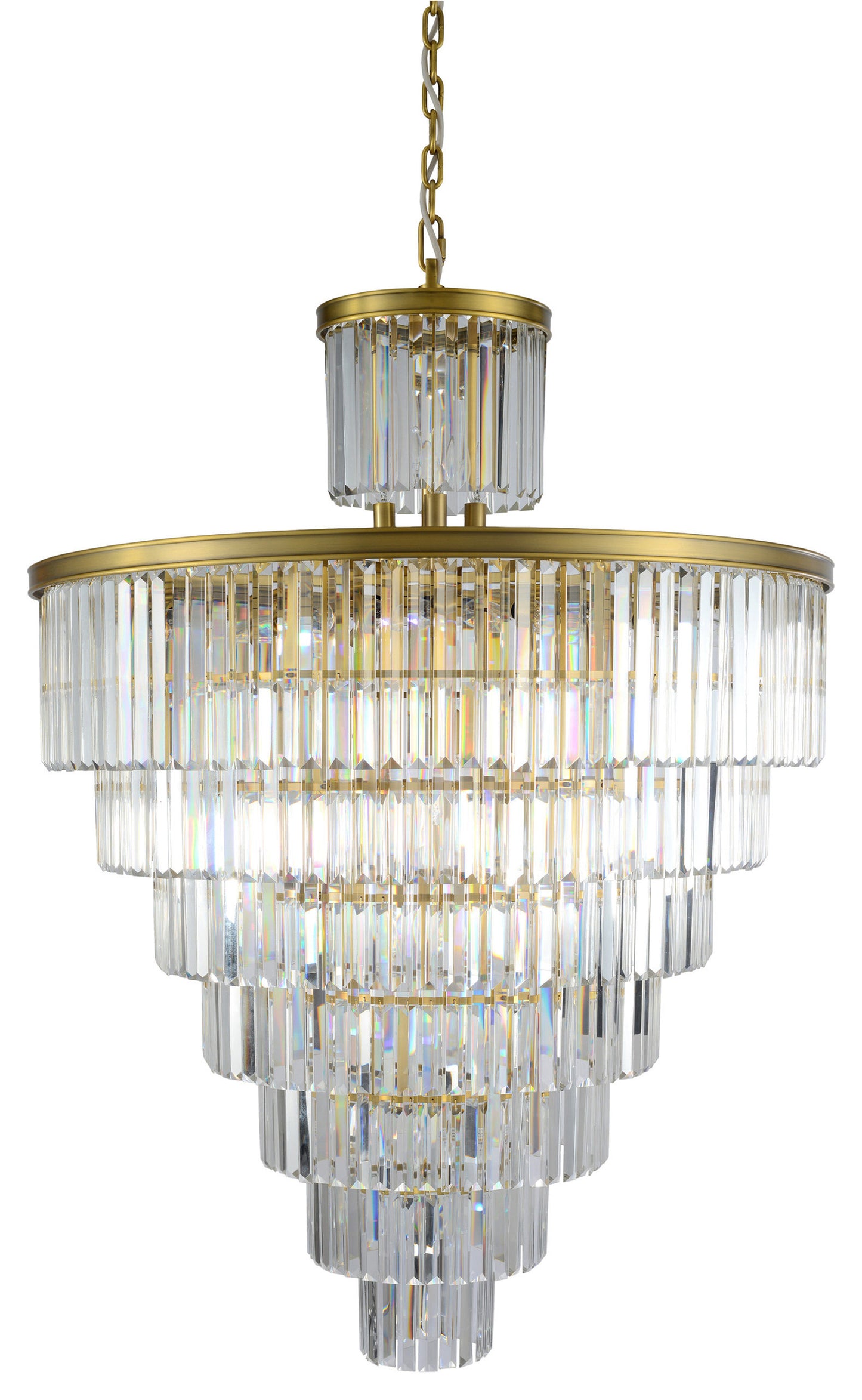 Artistry Lighting Edgewood Collection Hanging Crystal Chandelier 36x48By Artistry Lighting