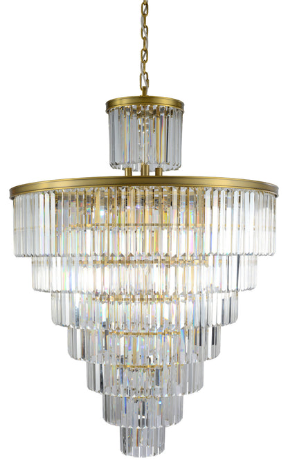 Artistry Lighting Edgewood Collection Hanging Crystal Chandelier 36x48By Artistry Lighting