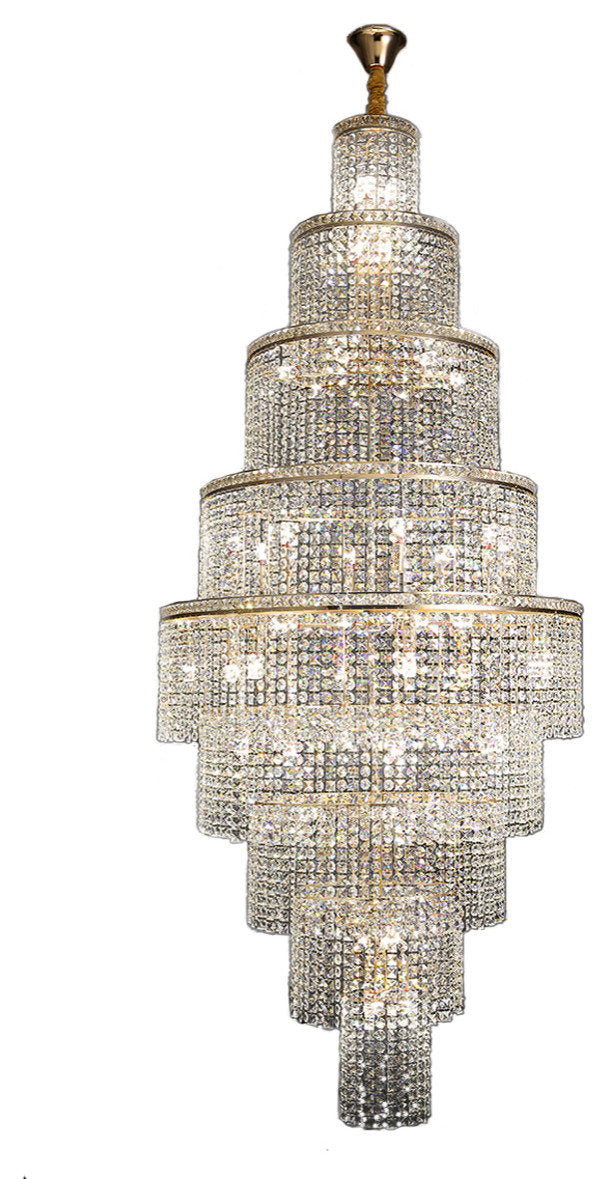 Capri | Large Crystal Chandelier for Living Room, 31.5''By Miron Demid LLC