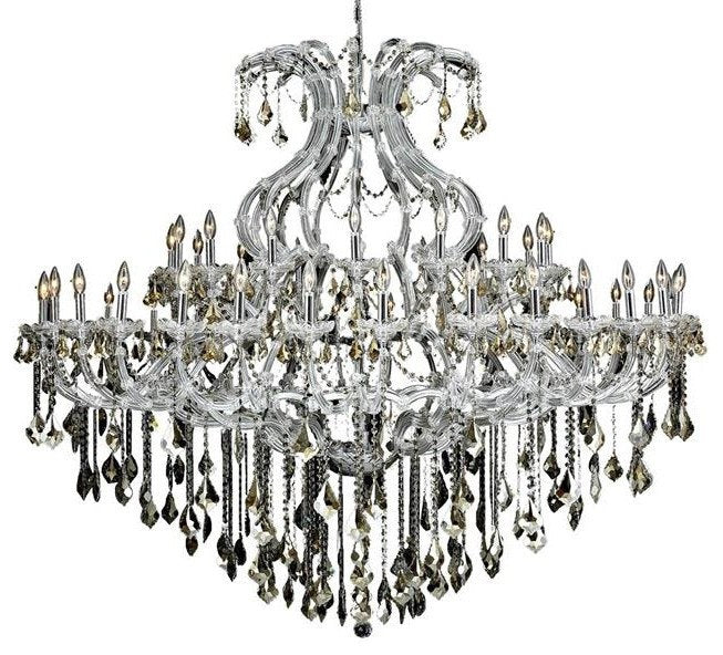 2800 Maria Theresa Collection Large Hanging Fixture, Royal CutBy Elegant Furniture & Lighting