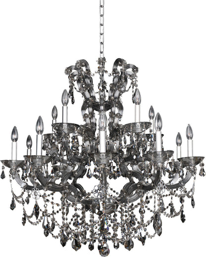 Brahms Chandelier, Chrome, 6By KALCO LIGHTING