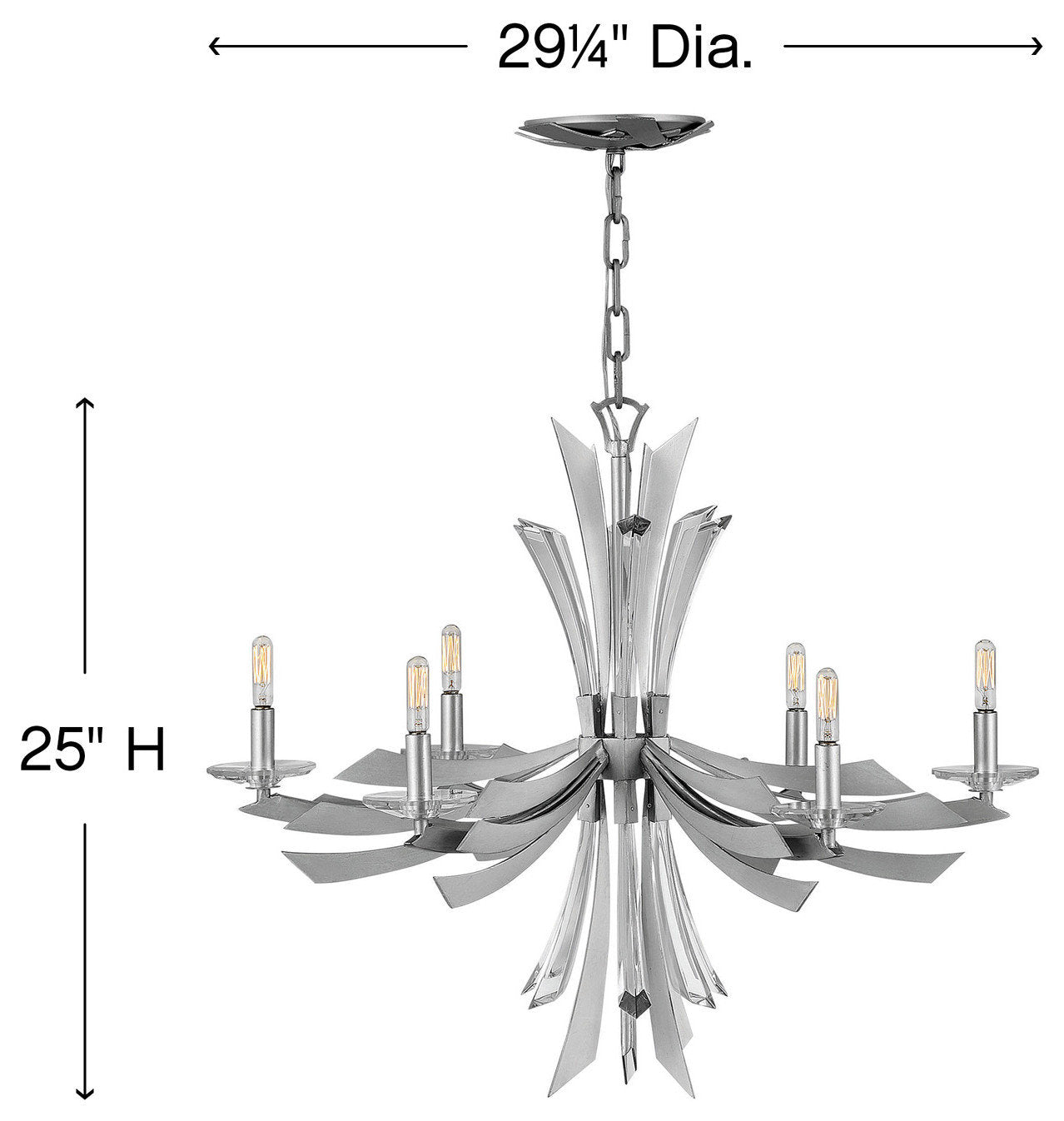 Fredrick Ramond Vida Medium Single Tier, GlacialBy Hinkley