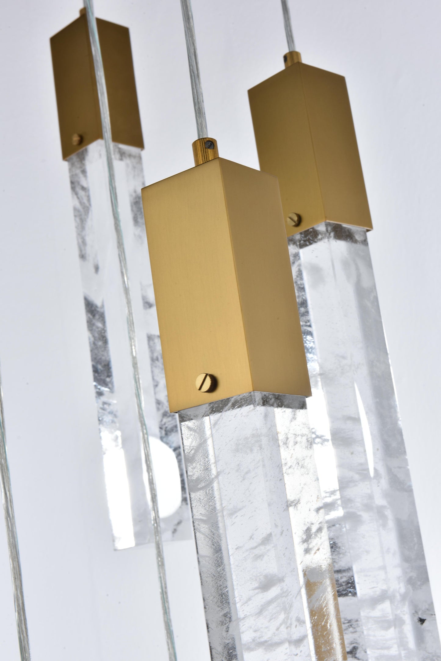 Home Living 42" Pendant, Satin GoldBy Home Living