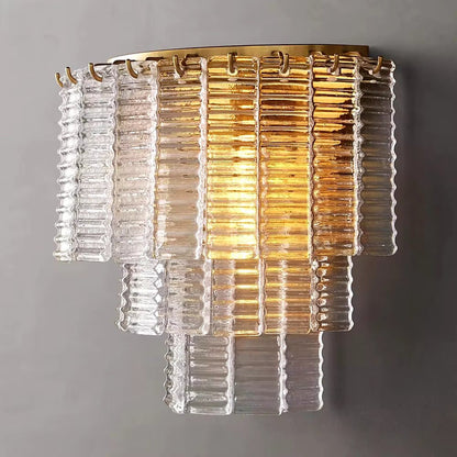 Palermo Clear Crystal Wall SconceBy MORSALE