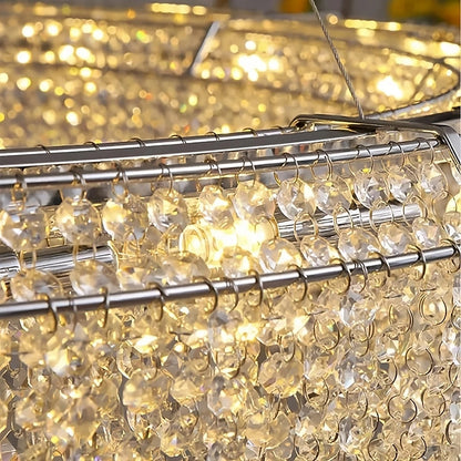 Alleri Crystal Chandelier For Dining Room, 47"By MORSALE