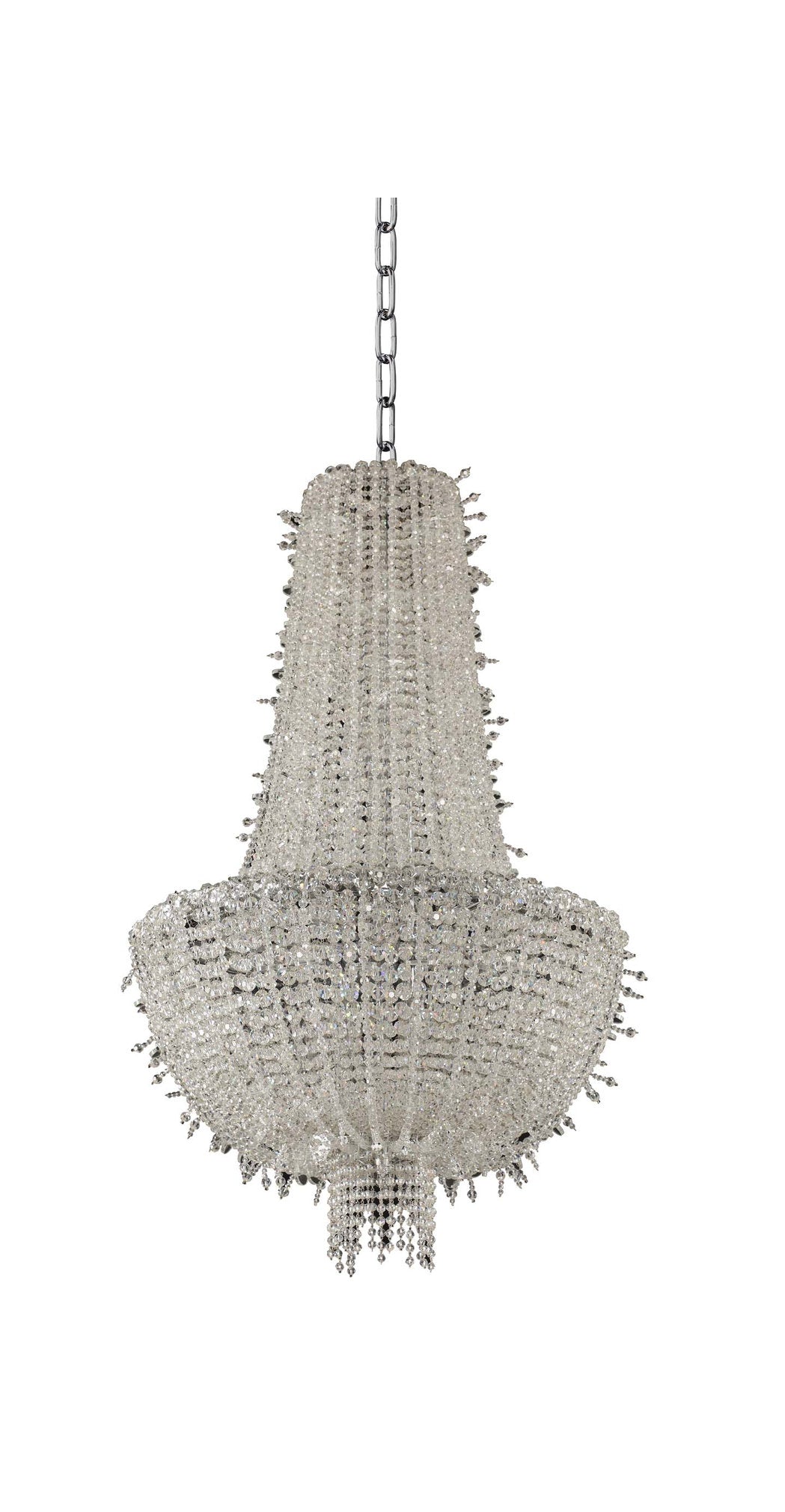 Cielo 24x41" 12-Light Modern Large Pendants by AllegriBy Allegri Crystal by Kalco Lighting