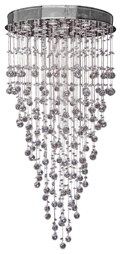 Artistry Lighting Galaxy Drop Crystal Chandelier, 28x60By Artistry Lighting
