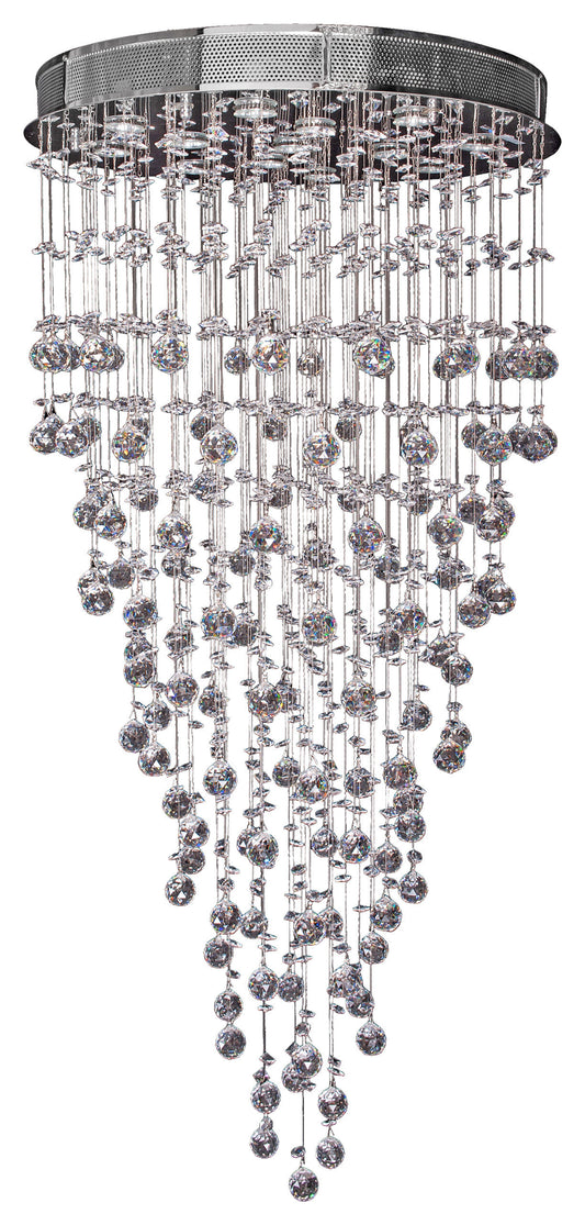 Artistry Lighting Galaxy Drop Crystal Chandelier, 28x60By Artistry Lighting