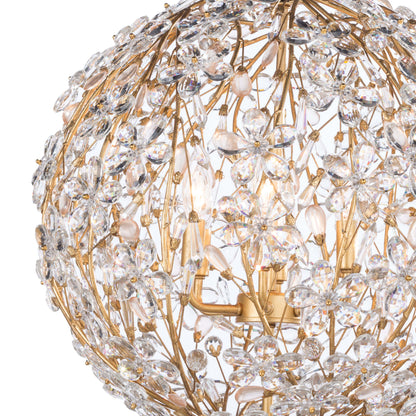 Cheshire Small Chandelier, GoldBy Regina Andrew