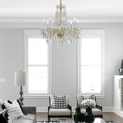 Crystorama Lighting Group 1138-CL-S Traditional Crystal 8 Light - PolishedBy Crystorama Lighting