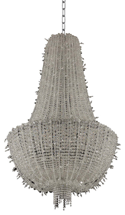 Cielo 31x53" 15-Light Modern Large Pendants by AllegriBy Allegri Crystal by Kalco Lighting