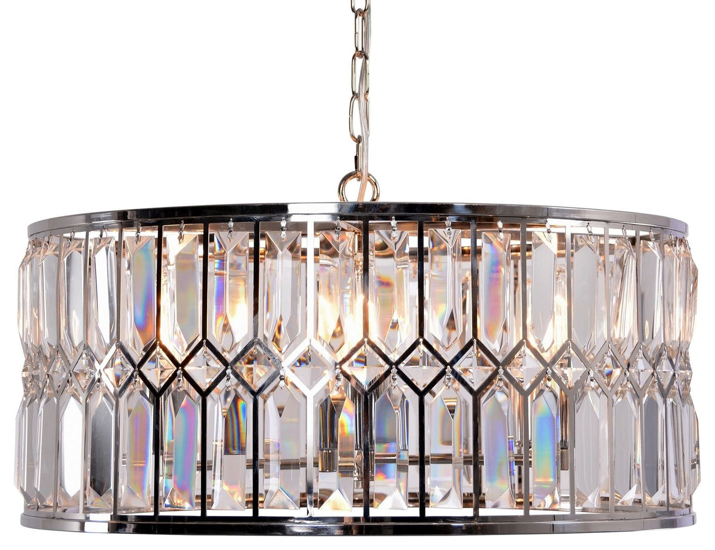 Crystal Drum ChandelierBy Zentique, Inc.