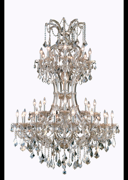 2800 Maria Theresa Collection Large Hanging Fixture, Royal Cut, Royal CutBy Elegant Furniture & Lighting