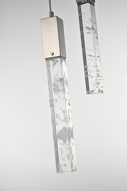 Home Living 42" Chandelier, ChromeBy Home Living