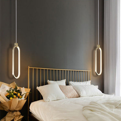 Nordlux AuraLine Wall Lamp �C Slim Nordic Minimalist Chandelier Fully Made of Copper