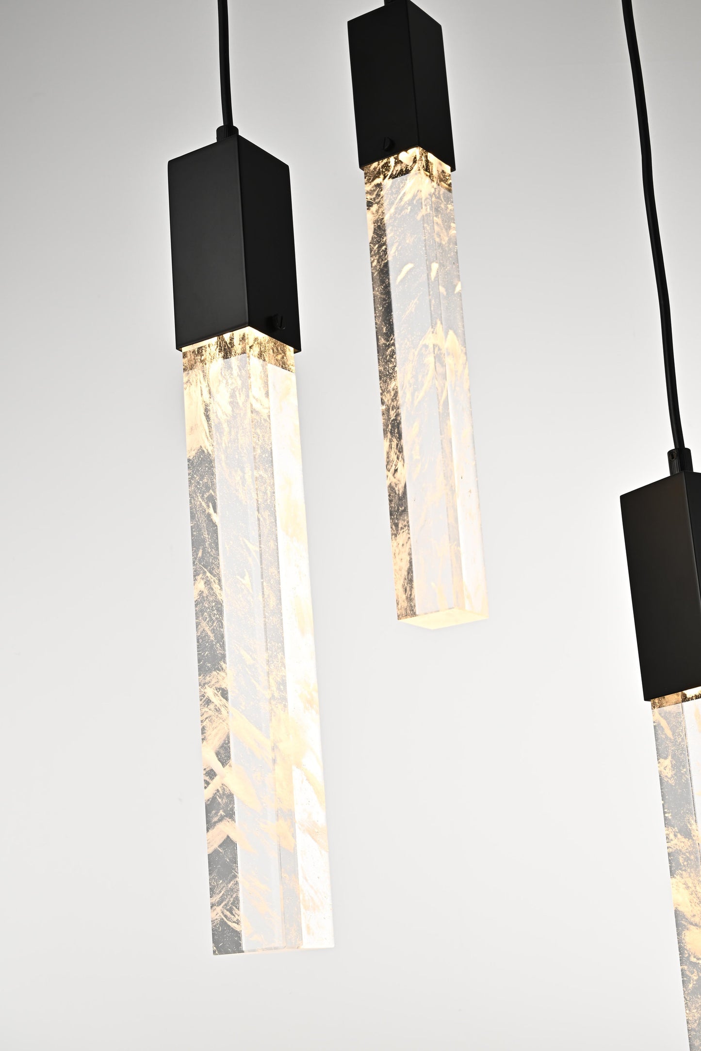Home Living 36" Chandelier, BlackBy Home Living