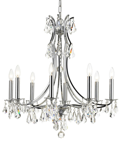 Crystorama Lighting Group 5938-CL-S Cedar 8 Light 28"W Crystal - PolishedBy Crystorama Lighting