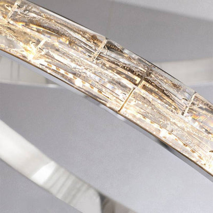 Argento 6-Tier Crystal Ring Modern ChandelierBy MORSALE