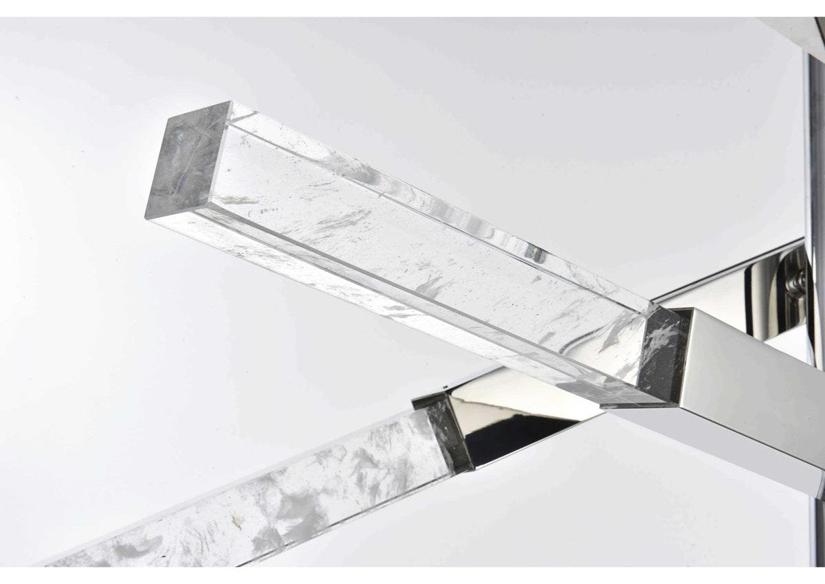 Ari 12 Light Pendant, ChromeBy Elegant Furniture & Lighting