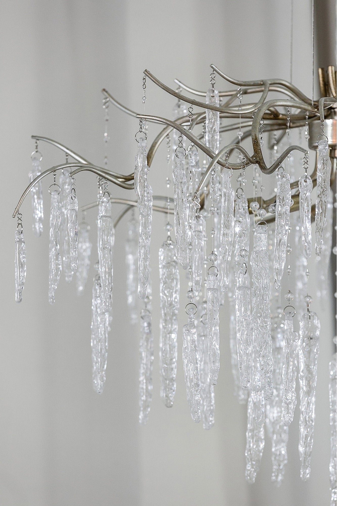 Maxim 26288 Willow 35"W 12 Light Branch-Like Chandelier - Silver GoldBy Maxim Lighting International