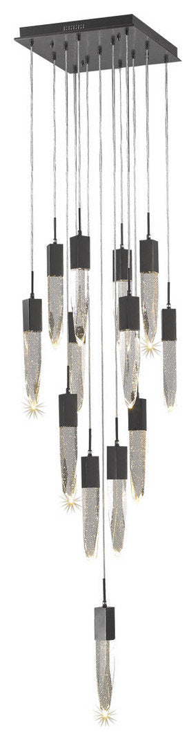 Avenue  HF190513APDBZ 13 Light Flush MountPendant Aspen Dark BronzeBy Avenue Lighting