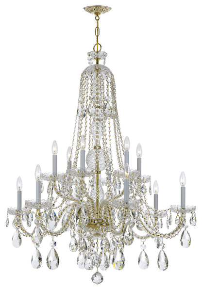 Crystorama Lighting Group 1112-CL-S Traditional Crystal 12 Light - PolishedBy Crystorama Lighting