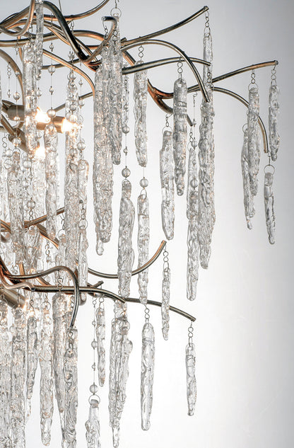 Maxim 26288 Willow 35"W 12 Light Branch-Like Chandelier - Silver GoldBy Maxim Lighting International