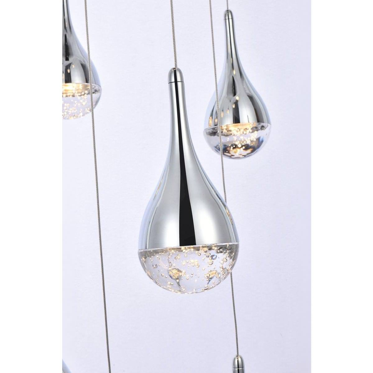 Amherst 16 Light Chandelier, ChromeBy Elegant Furniture & Lighting