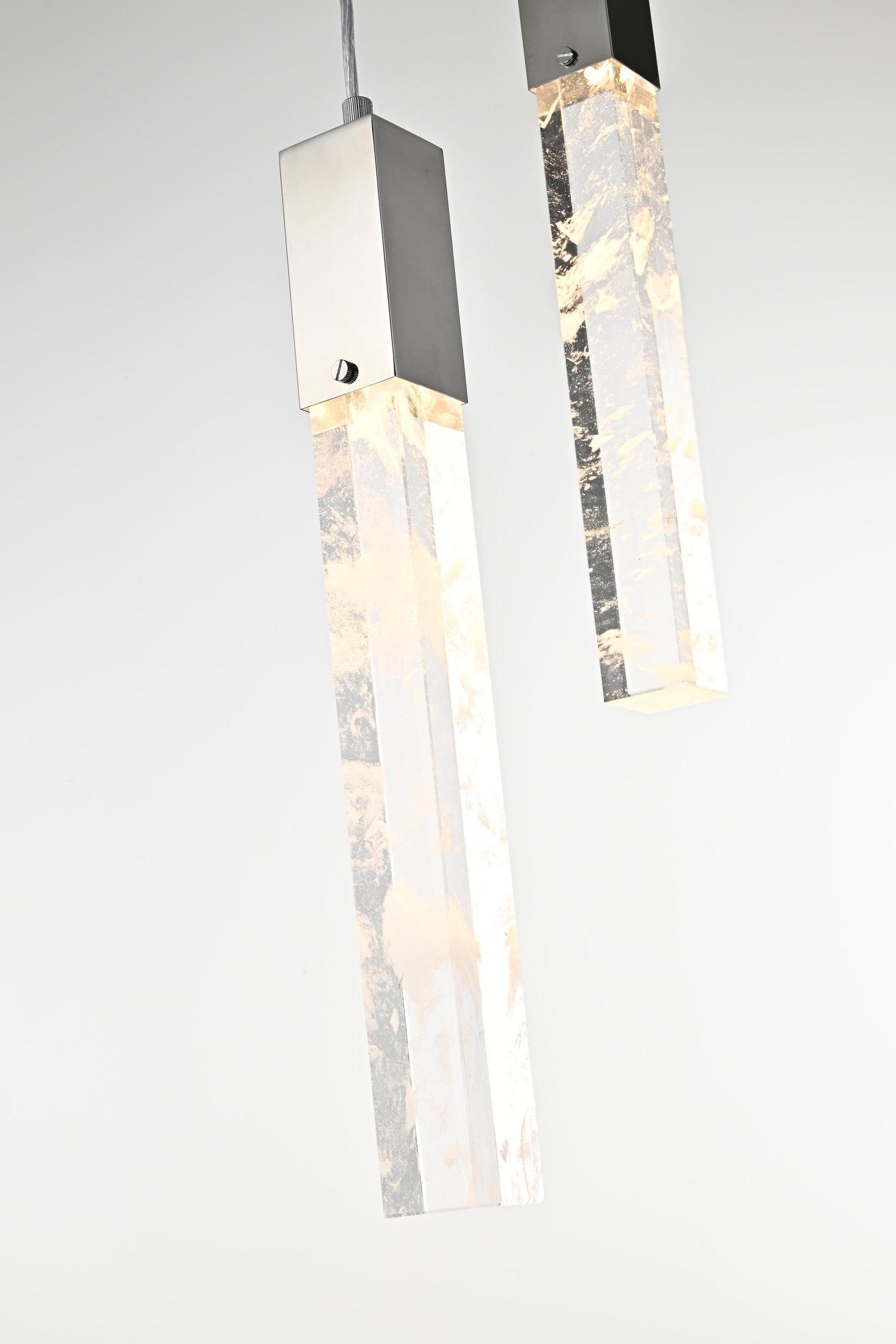 Home Living 36" Chandelier, ChromeBy Home Living