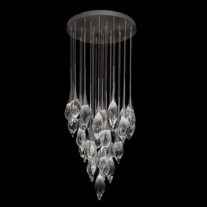 Fine Art Handcrafted Lighting Mayu 33" Wide LED 28 Light Pendant