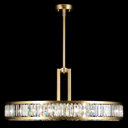 Fine Art Handcrafted Lighting Crystal Enchantment 8 Light 17" High Crystal Chandelier