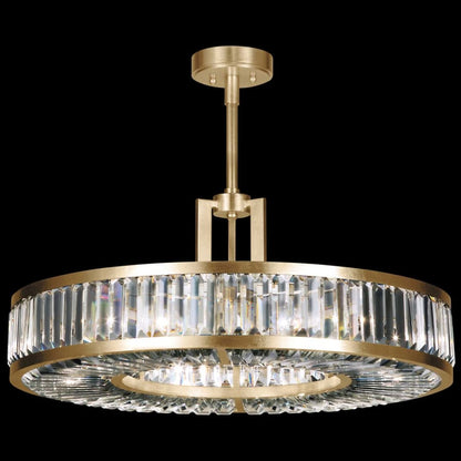 Fine Art Handcrafted Lighting Crystal Enchantment 6 Light 14" High Crystal Chandelier