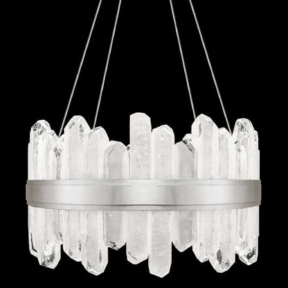 Fine Art Handcrafted Lighting Lior 2 Light 21" Wide Integrated LED Chandelier