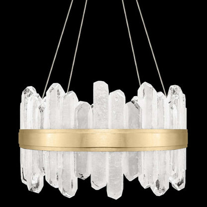Fine Art Handcrafted Lighting Lior 2 Light 21" Wide Integrated LED Chandelier