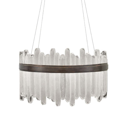 Fine Art Handcrafted Lighting Lior 2 Light 30-1/2" Wide Integrated LED Chandelier