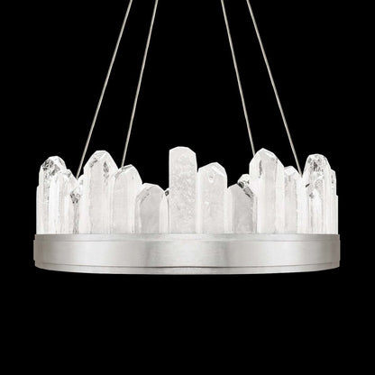 Fine Art Handcrafted Lighting Lior 7" High Integrated LED Crystal Chandelier