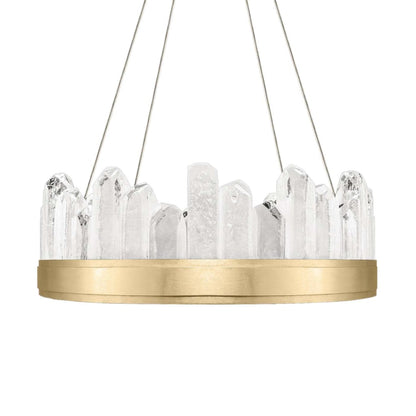 Fine Art Handcrafted Lighting Lior 7" High Integrated LED Crystal Chandelier